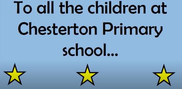 Image of Message for all the Children of Chesterton Primary 