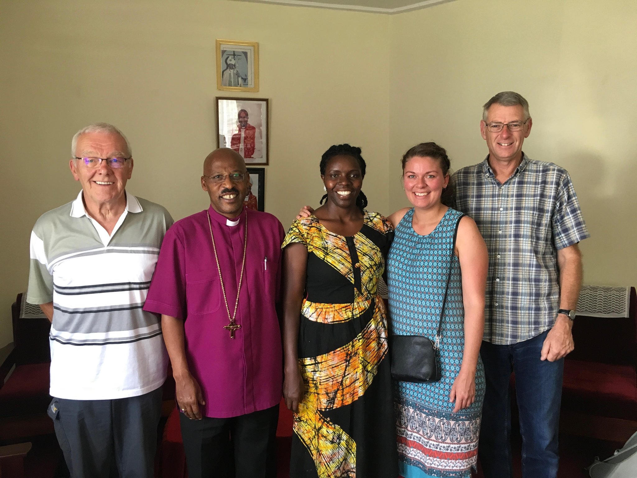 Image of Trustees visit the new Bishop