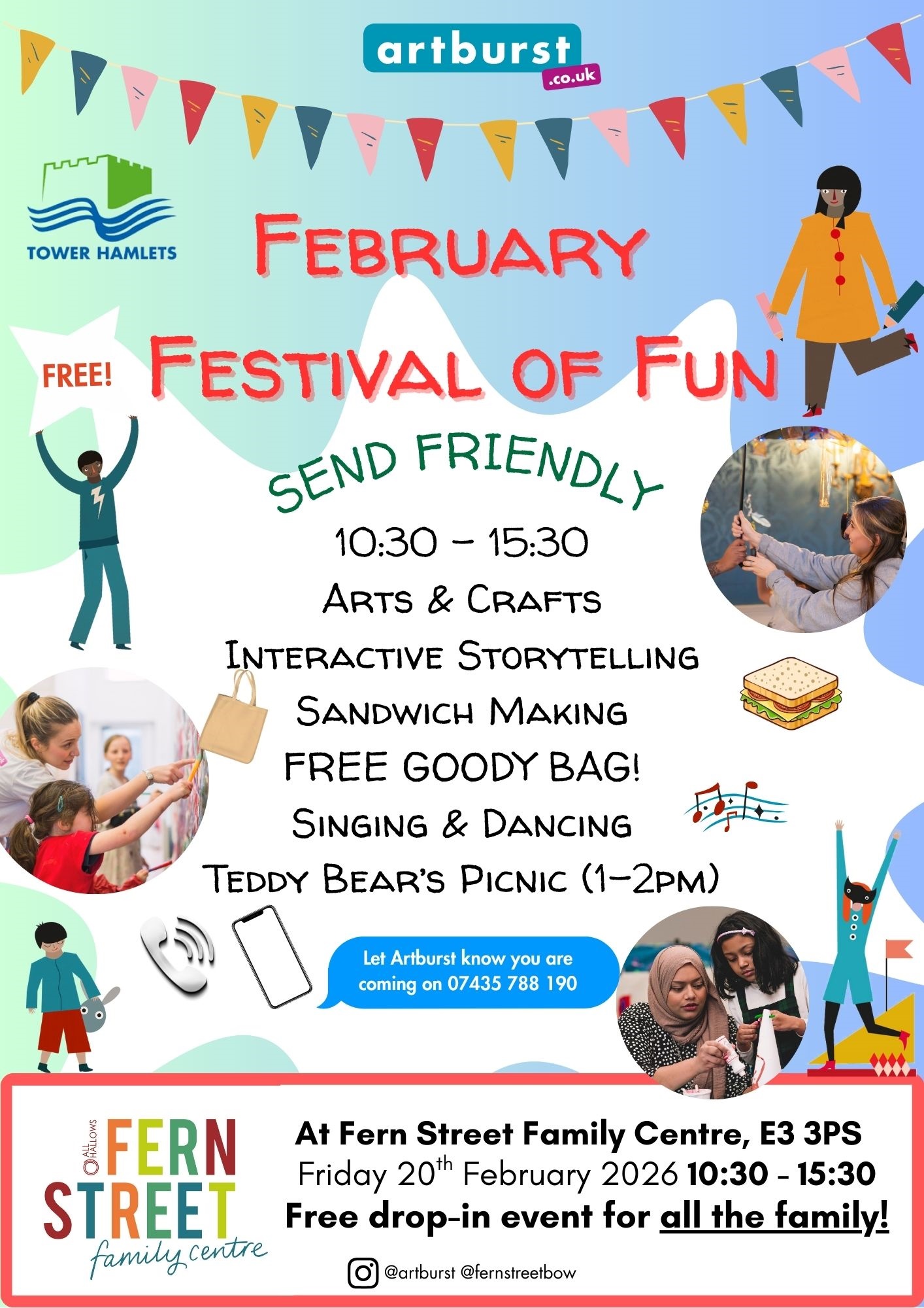 Image of ART BURST HALF TERM EVENTS