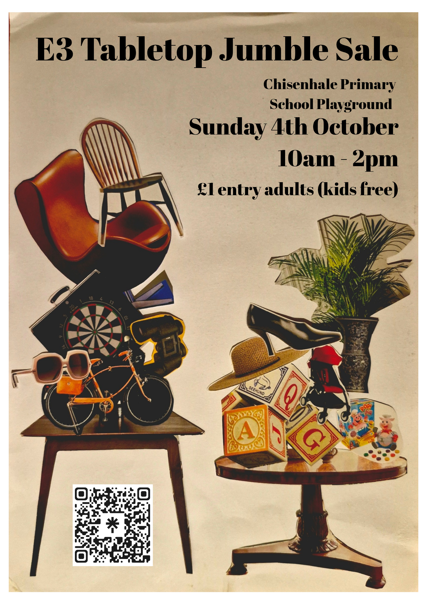 Image of TABLETOP JUMBLE SALE