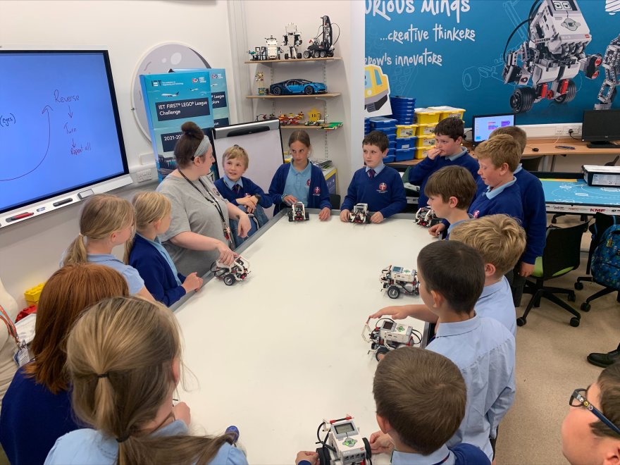Image of Key Stage 2 Code Club Lego Centre Trip