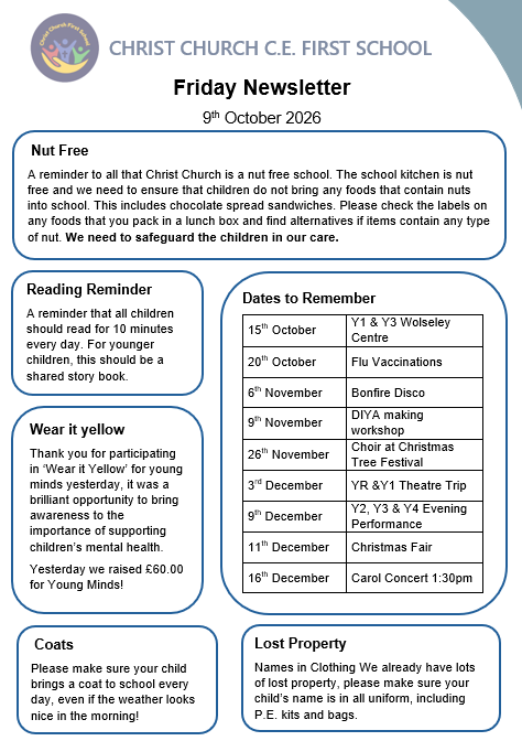 Image of Friday Newsletter 09.10.26