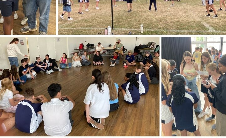 Image of French Pen Pals visit