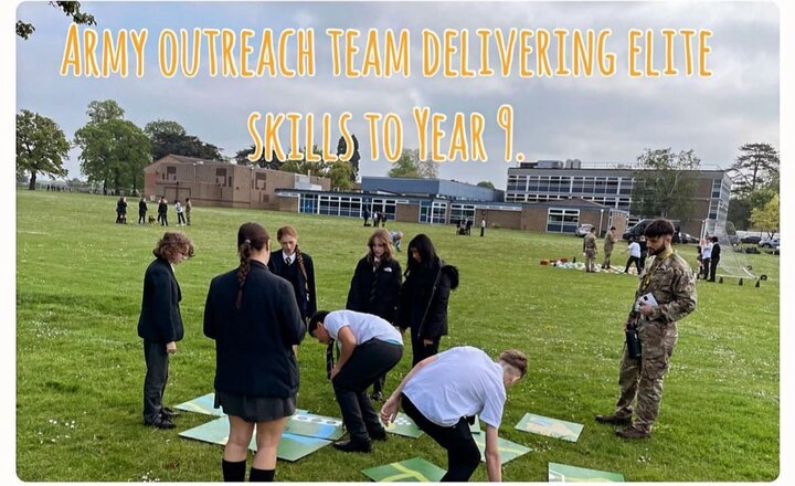 Image of Year 9 Army Team Building Day
