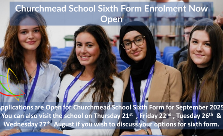 Image of Sixth Form Enrolment Open