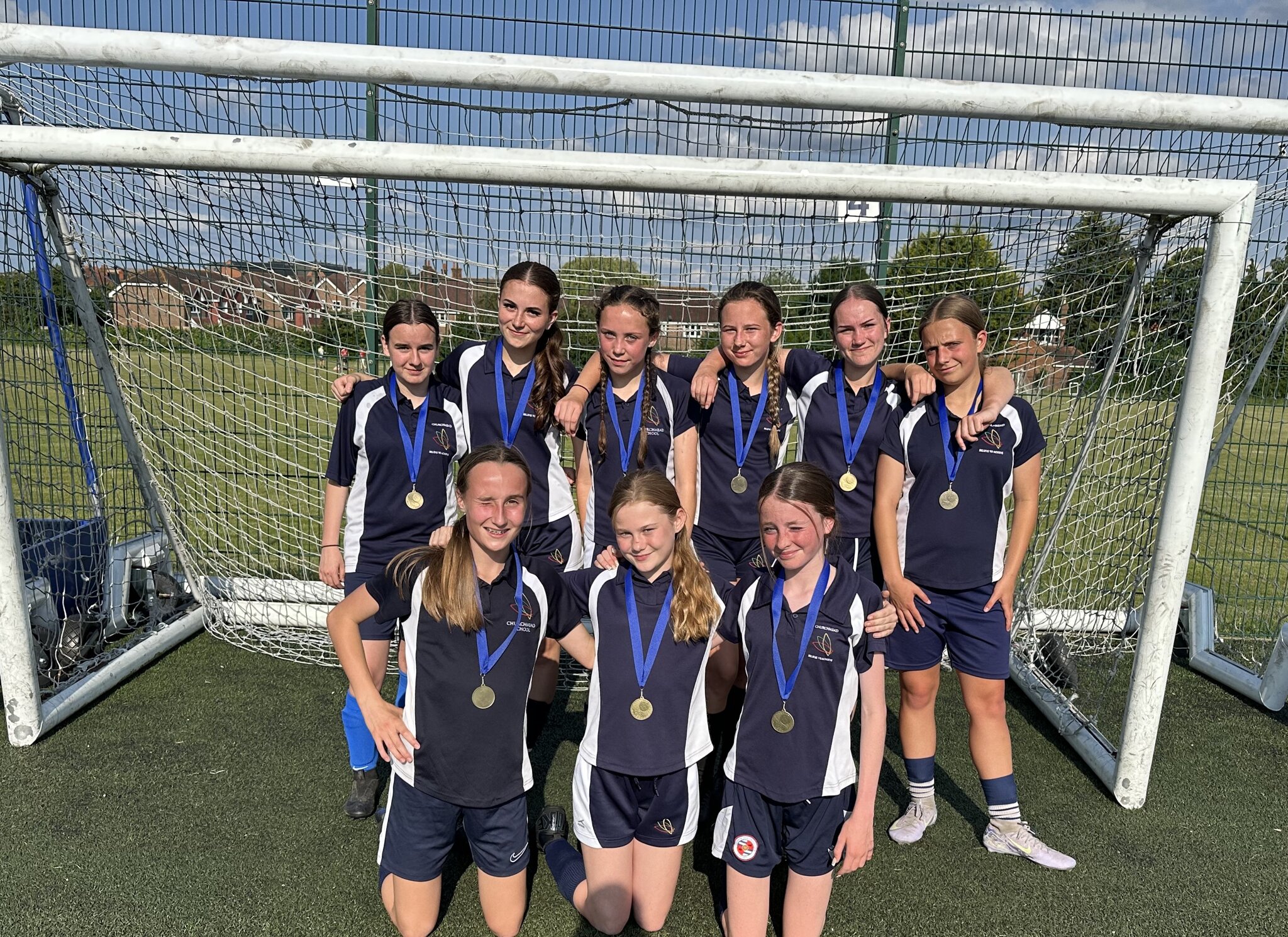 Image of Girls Football 7's Champions