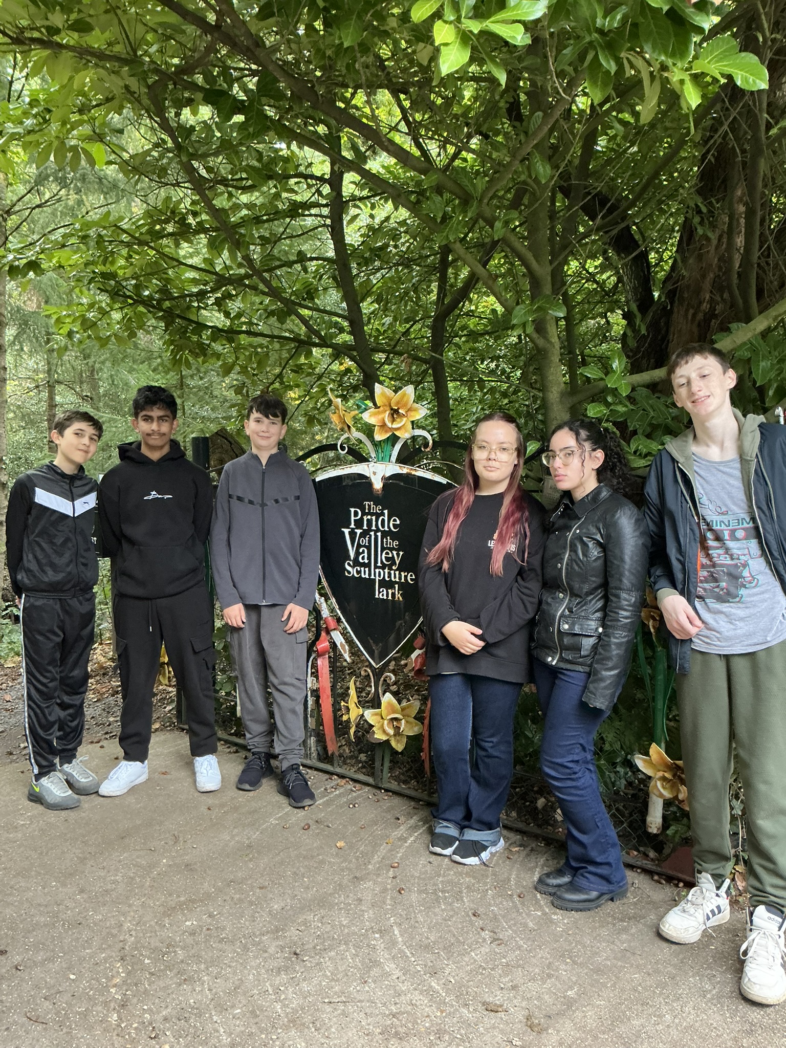 Image of GCSE Art & Photography Sculpture Park trip