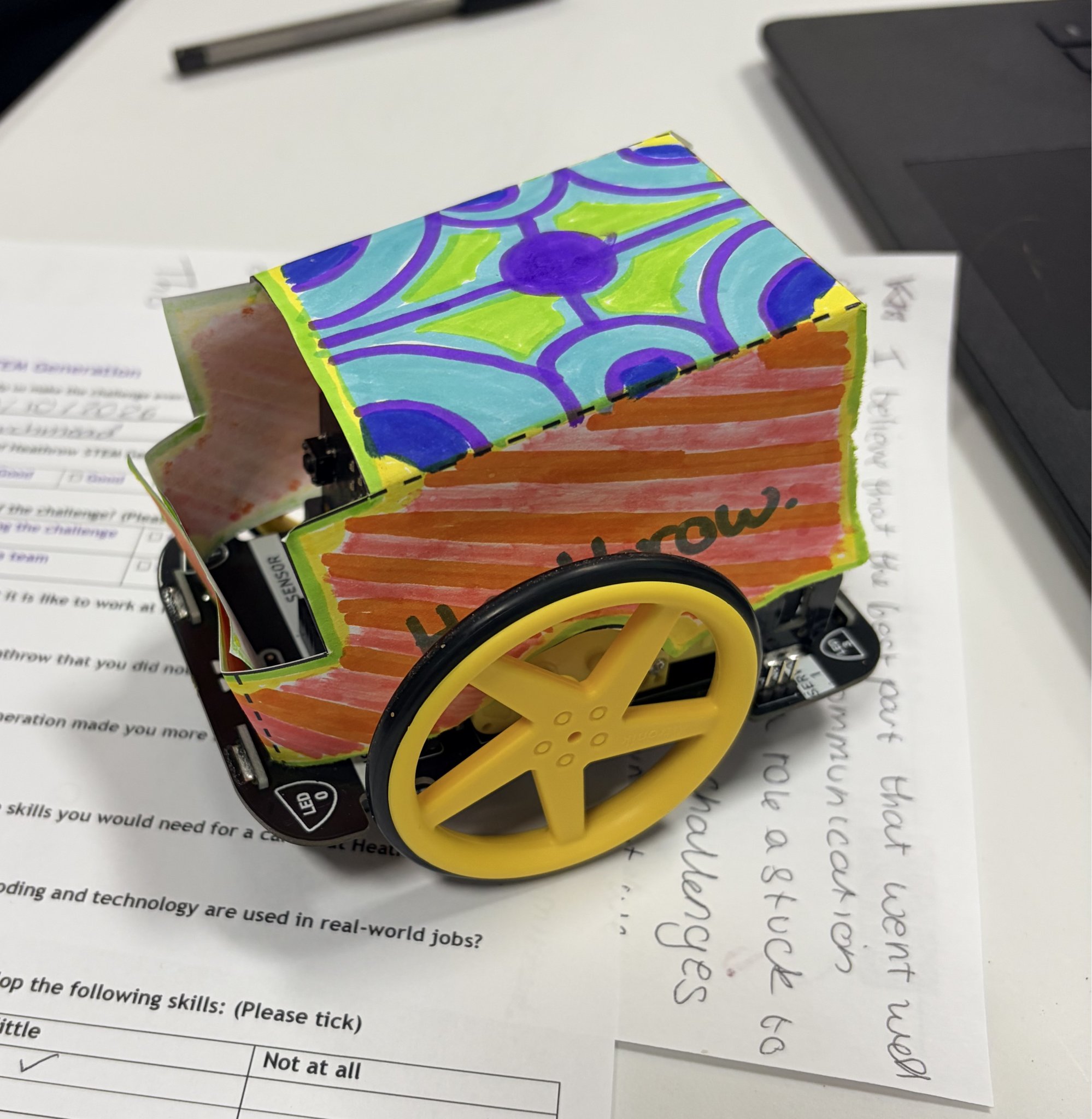 Image of Heathrow STEM workshop