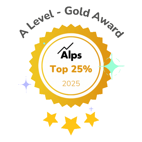 Image of Sixth Form achieves Alps A-Level Gold Award