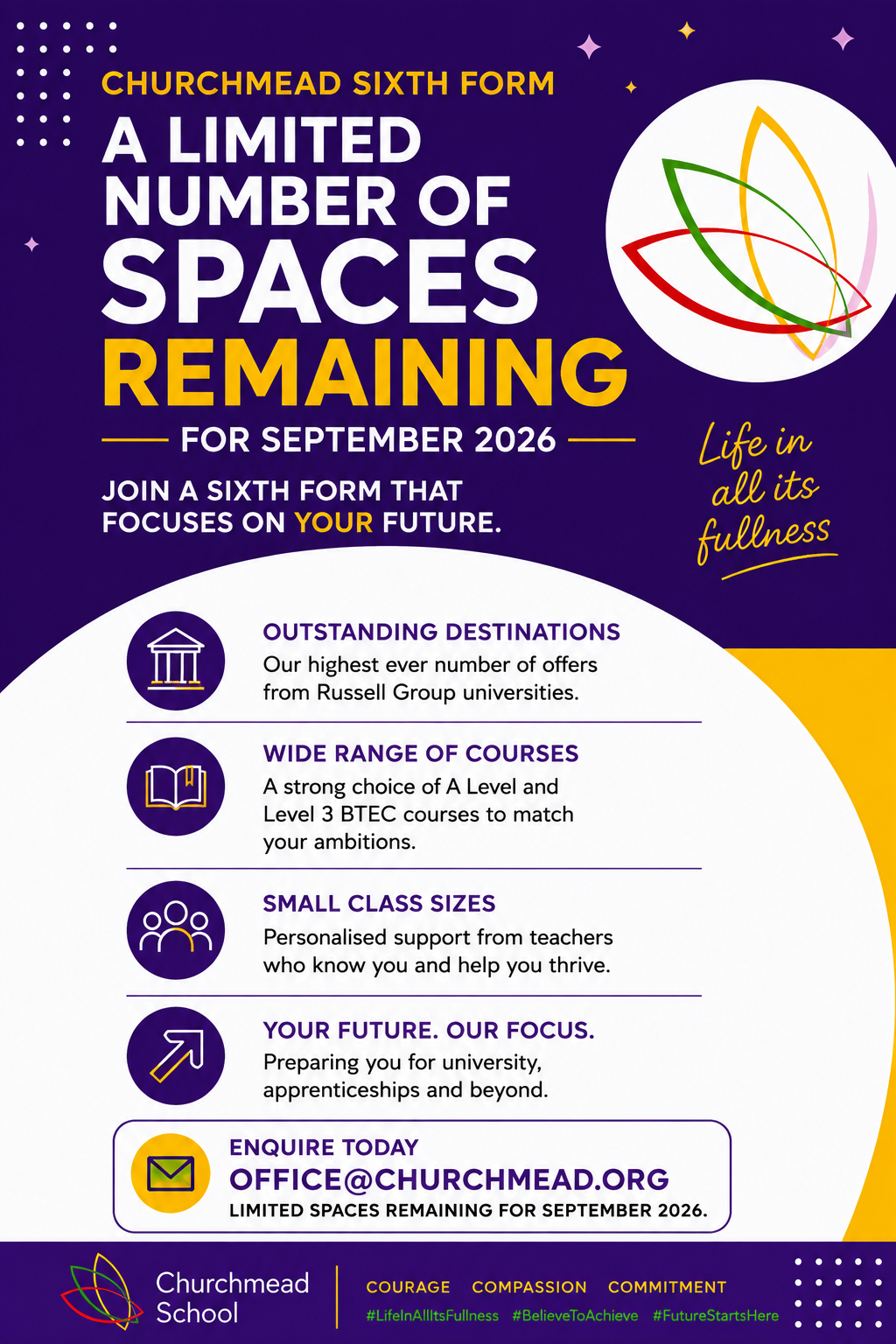 Image of Join Churchmead Sixth Form – Limited Places Available