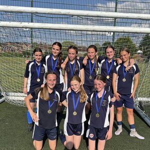Image of Girls Football 7's Champions