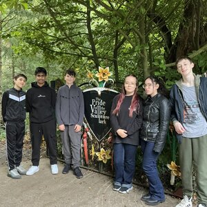 Image of GCSE Art & Photography Sculpture Park trip