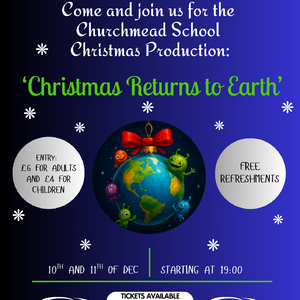 Image of School Christmas Production - Wednesday 10th and Thursday 11th December, starting at 7:00pm !