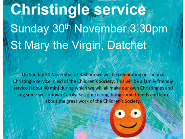 Image of Christingle Service at St. Mary's church, Datchet
