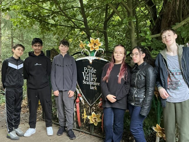 Image of GCSE Art & Photography Sculpture Park trip