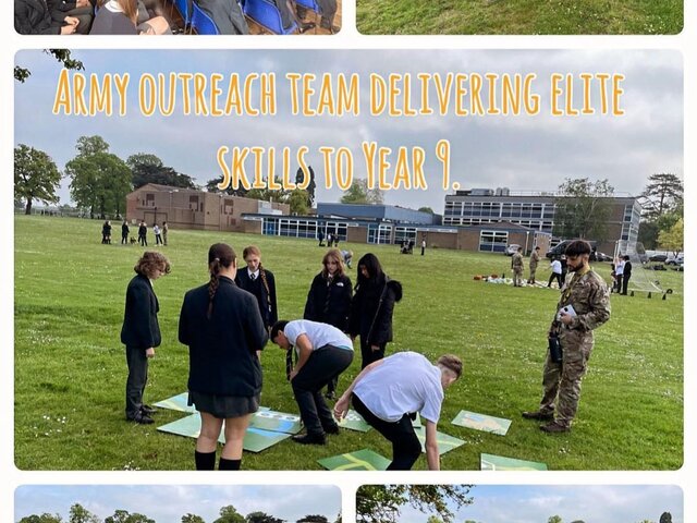 Image of Year 9 Army Team Building Day