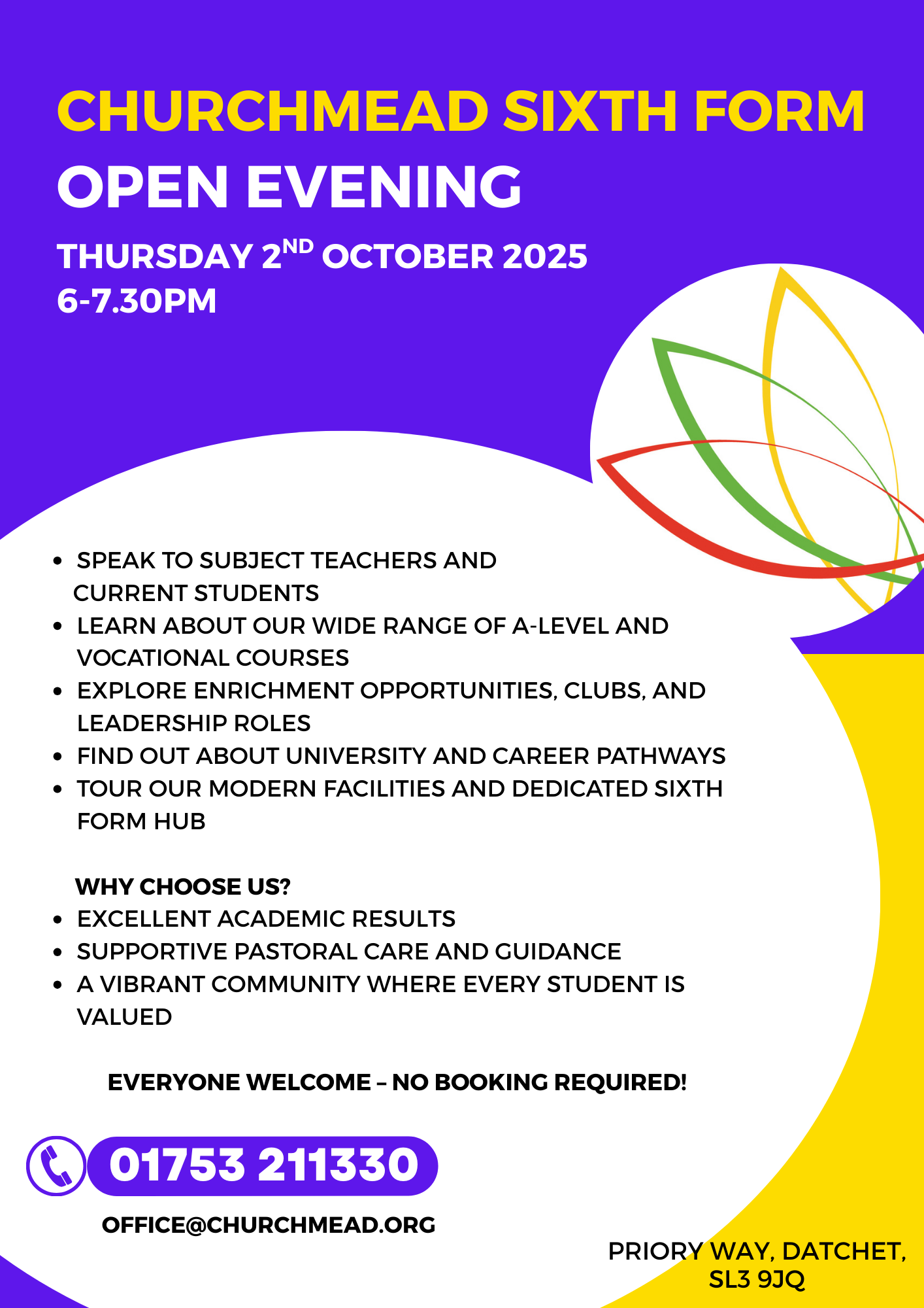 Image of Churchmead Sixth Form Open Evening