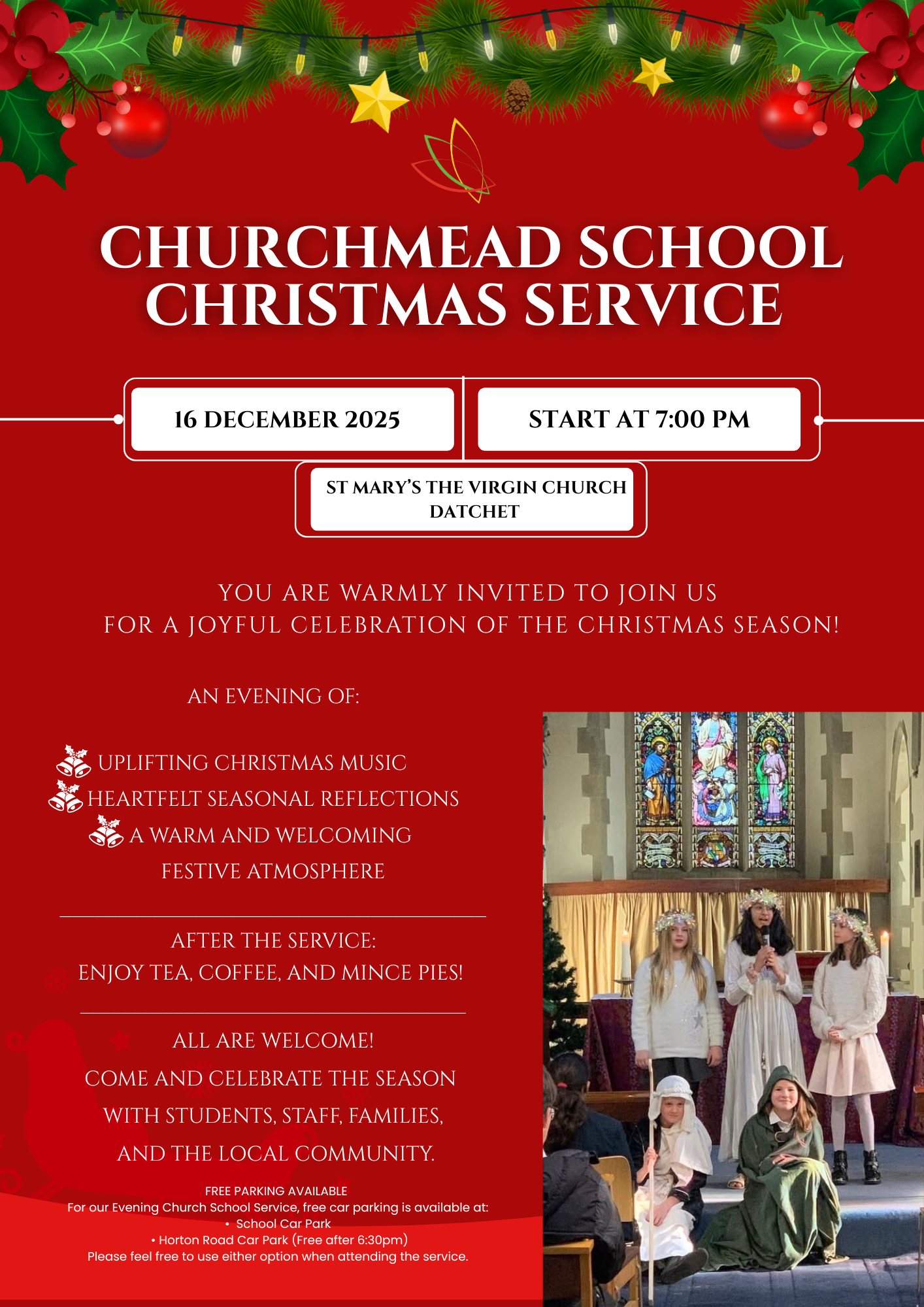 Image of CHURCHMEAD SCHOOL CHRISTMAS SERVICE 