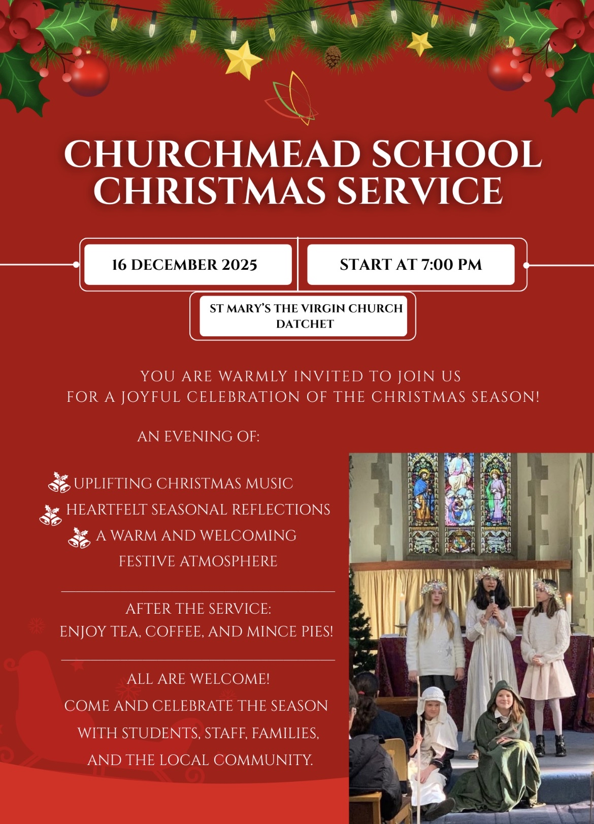 Image of Churchmead School Christmas Service