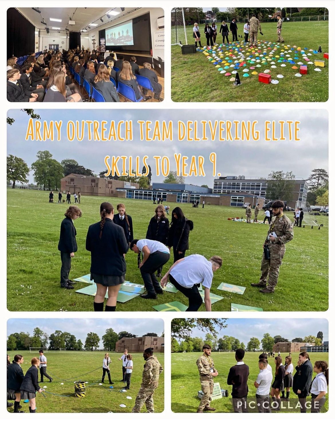 Image of Year 9 Army Team Building Day