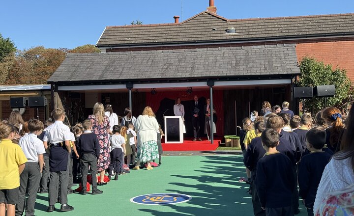Image of Churchtown Primary School welcomes The Prince and Princess of Wales