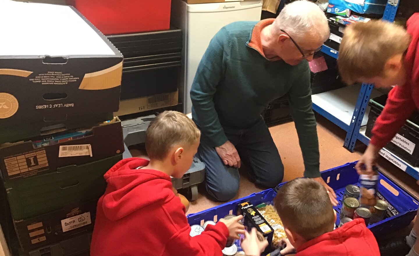 Image of Inspiring Adventures: Author Visit, Fire & Rescue, Food Bank Outreach & Outdoor Creativity