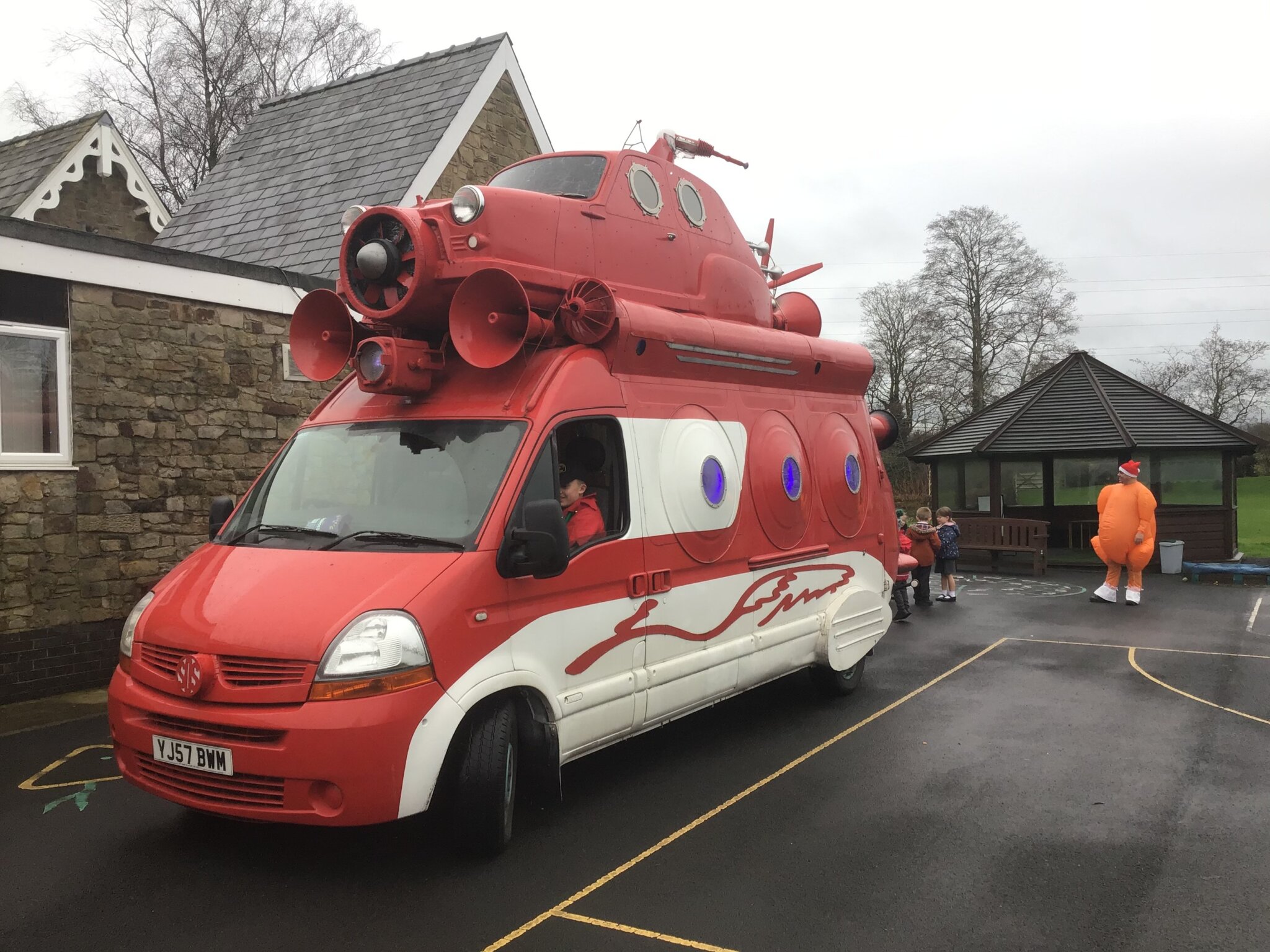 Image of The Giant Turkey and the Red Submarine!