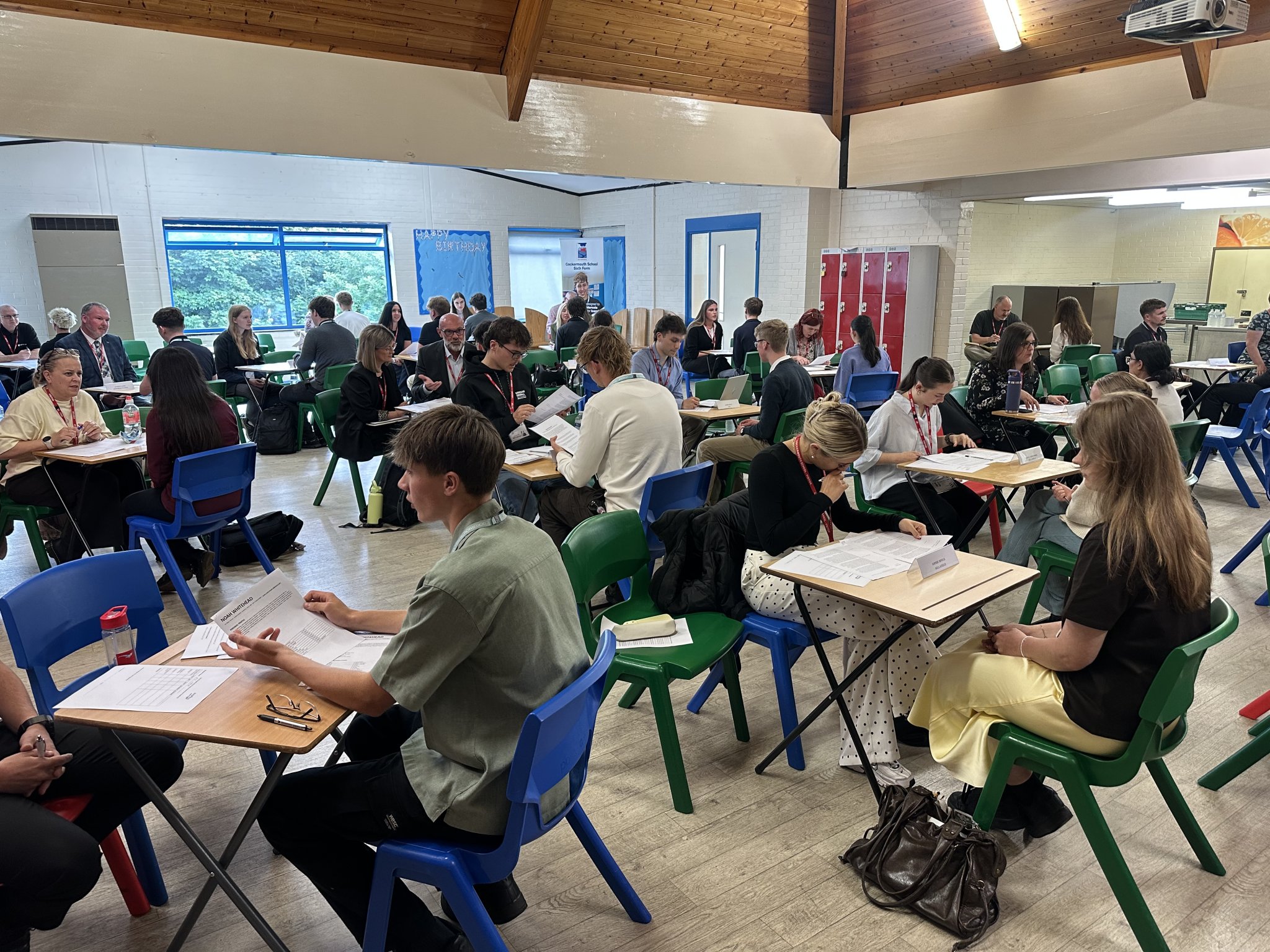 Image of Year 12 students Employability Day