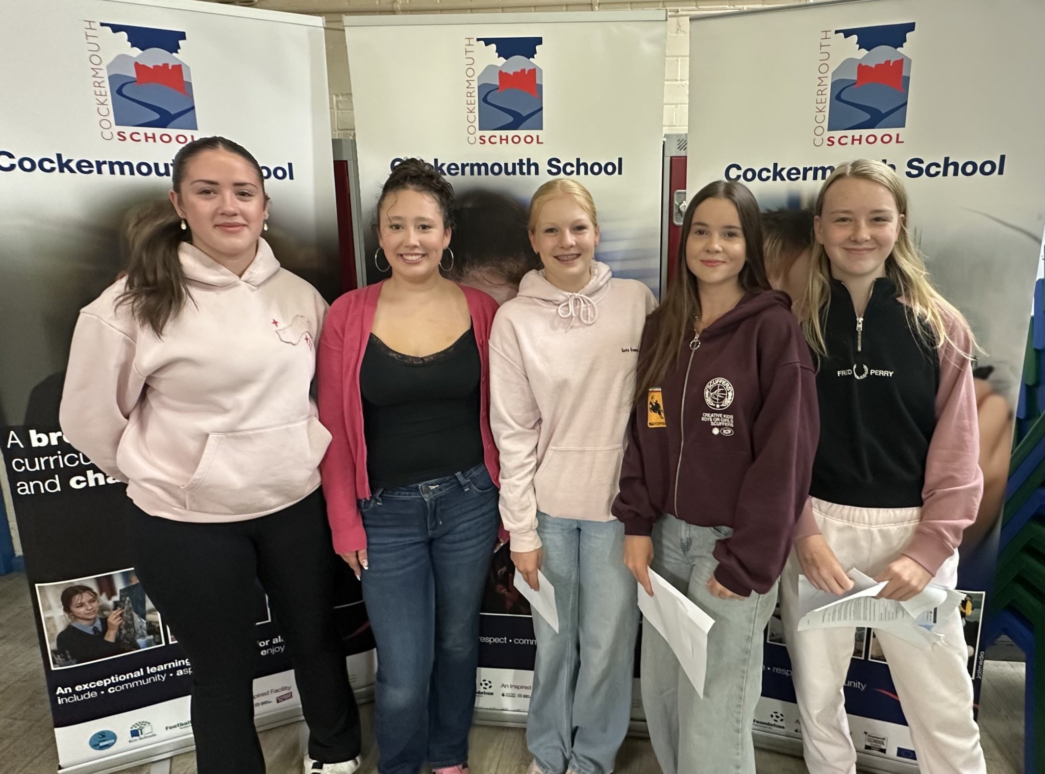 Image of Cockermouth School Students Celebrate Strong GCSE Results