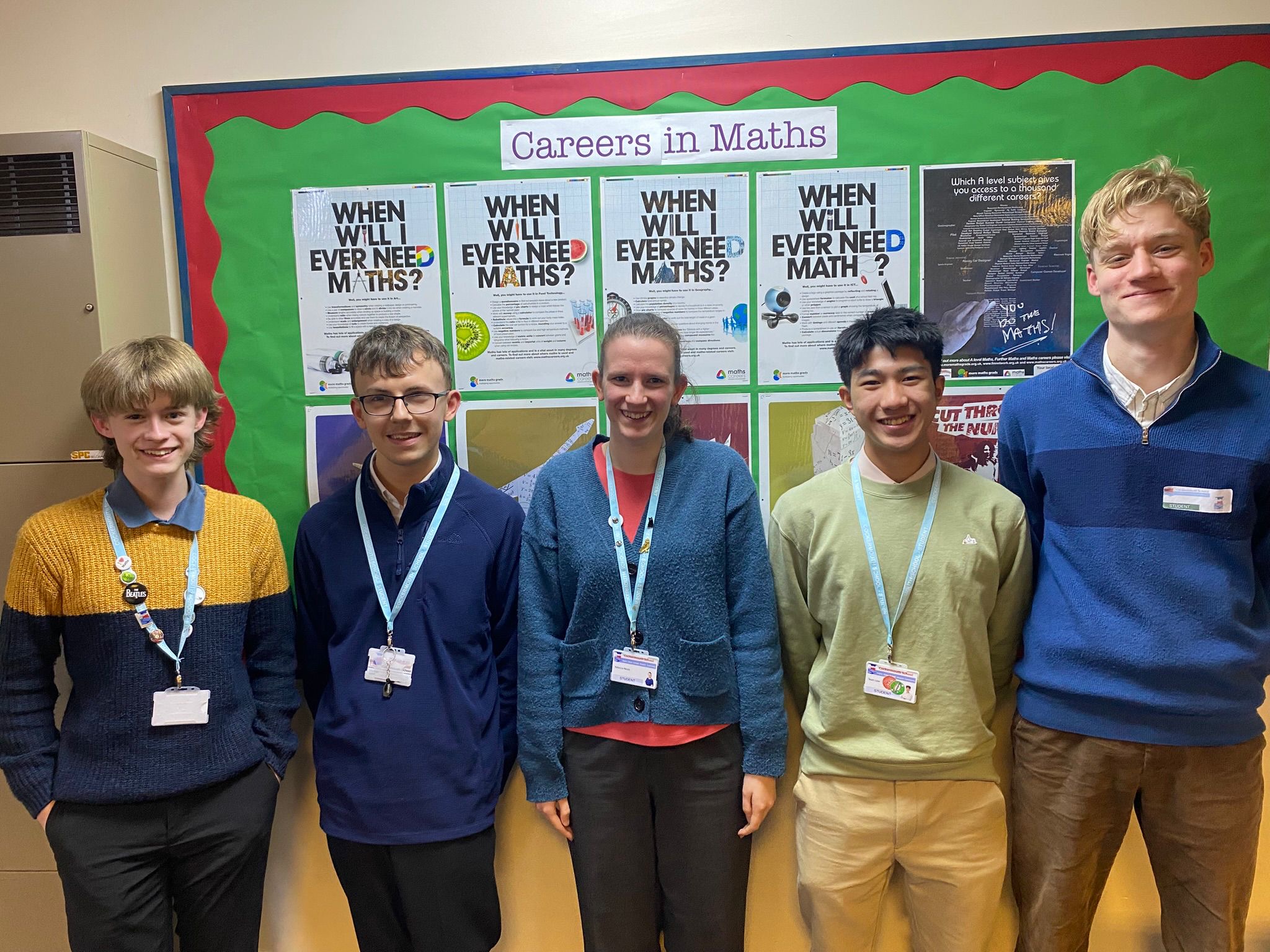 Image of Sixth Form Students reach the Senior Maths Kangaroo Challenge 