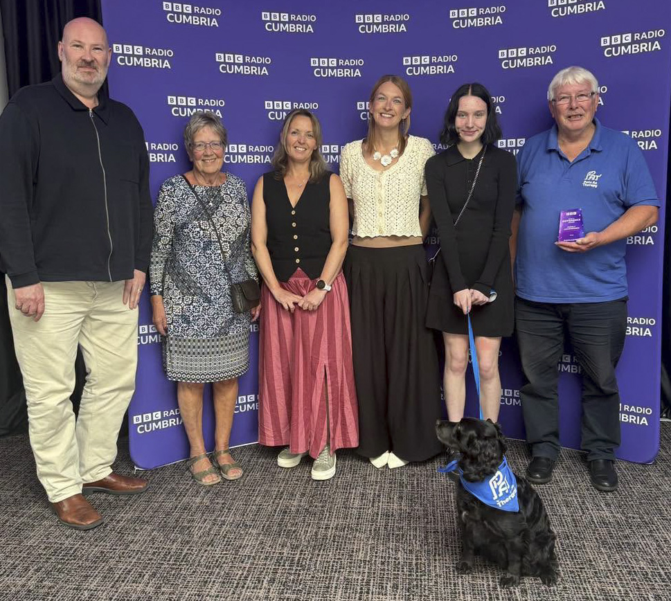 Image of Molly Our Therapy Dog is Recognised at the BBC's Make a Difference Awards