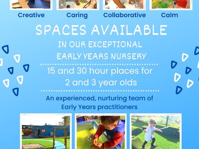 Image of Nursery Places Available!