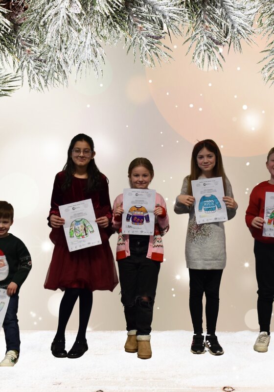 Image of Design a Christmas Jumper competition winners!