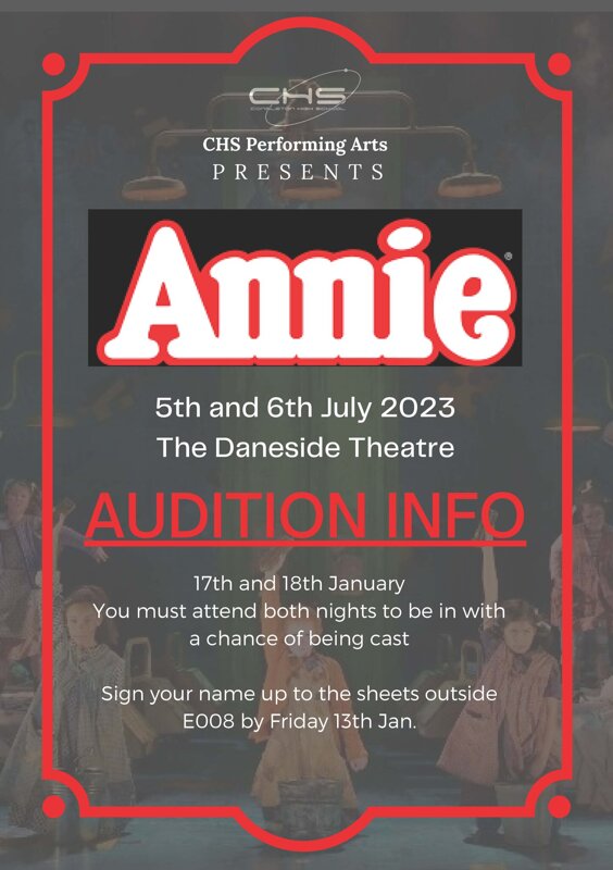 Image of Annie Announced - Auditions Approaching!