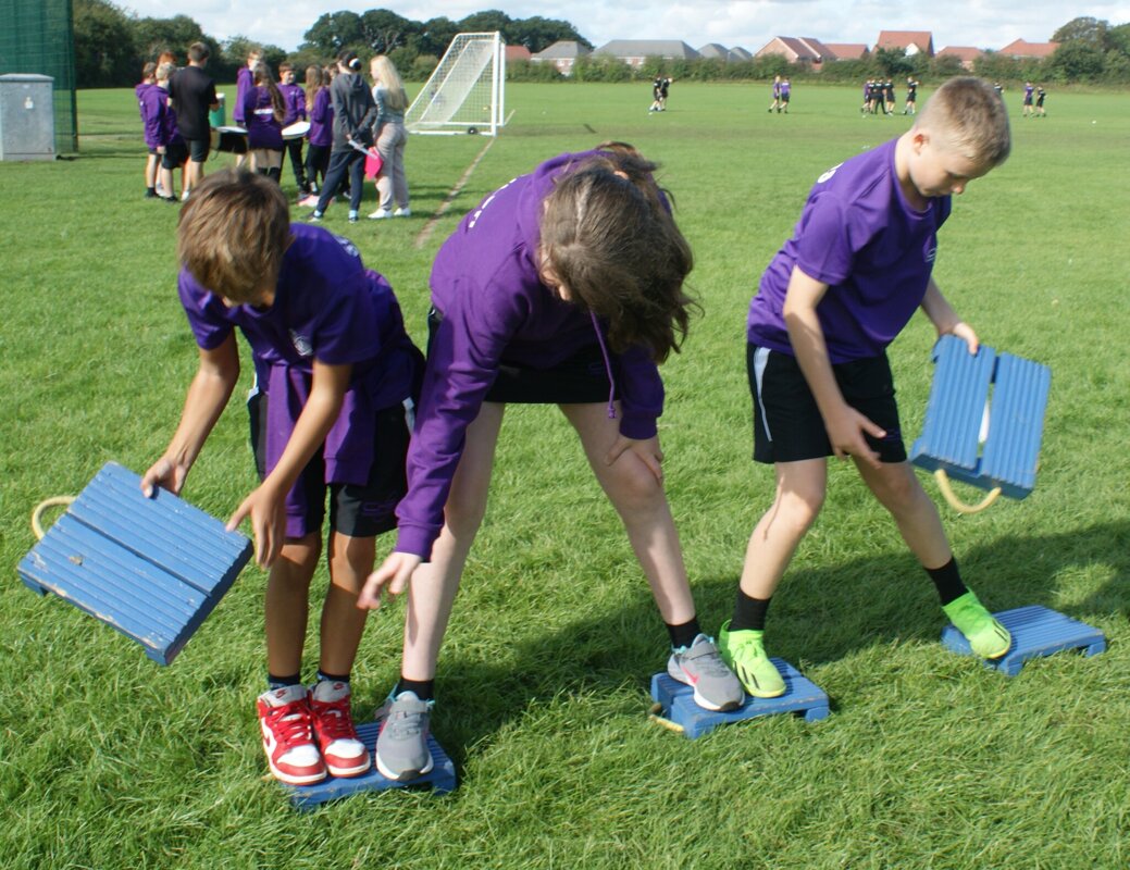 Image of Year 7 Work Together in Team Building Day