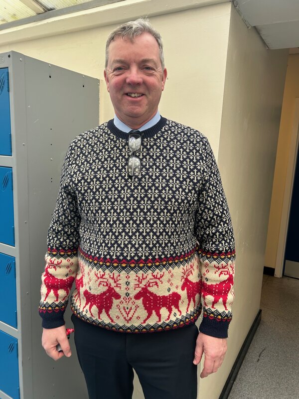 Image of Students and Staff Raise over £230 with their Christmas Jumpers