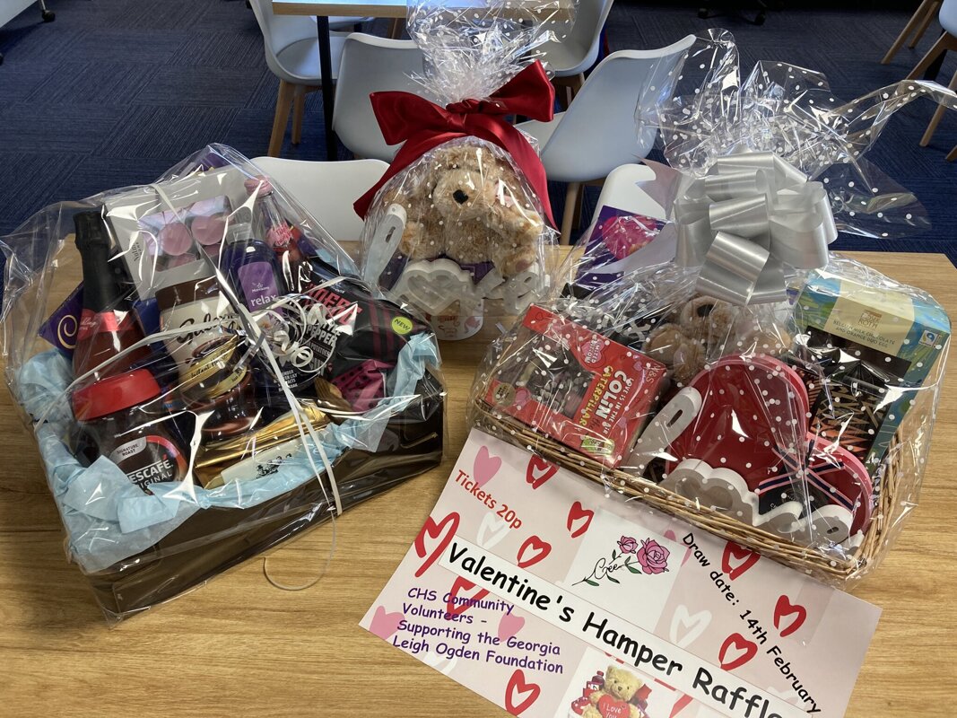 Image of St Valentine's Raffle raises Funds for Georgia