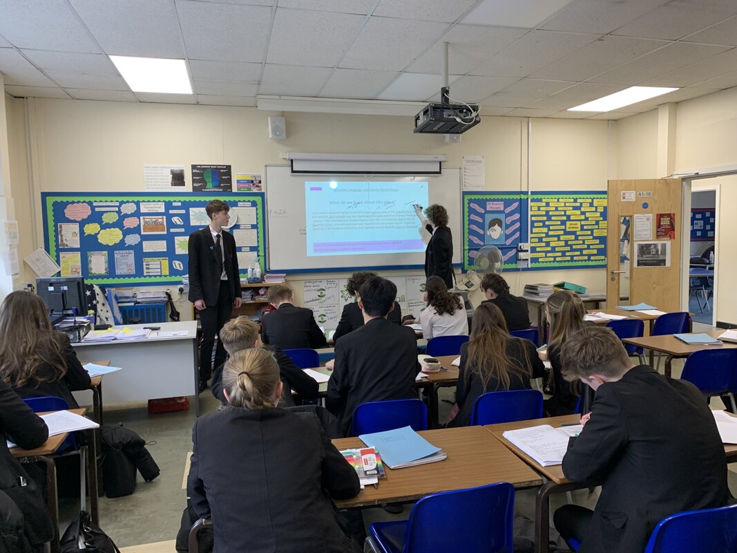 Image of Year 10 English Students Take Over the Lesson