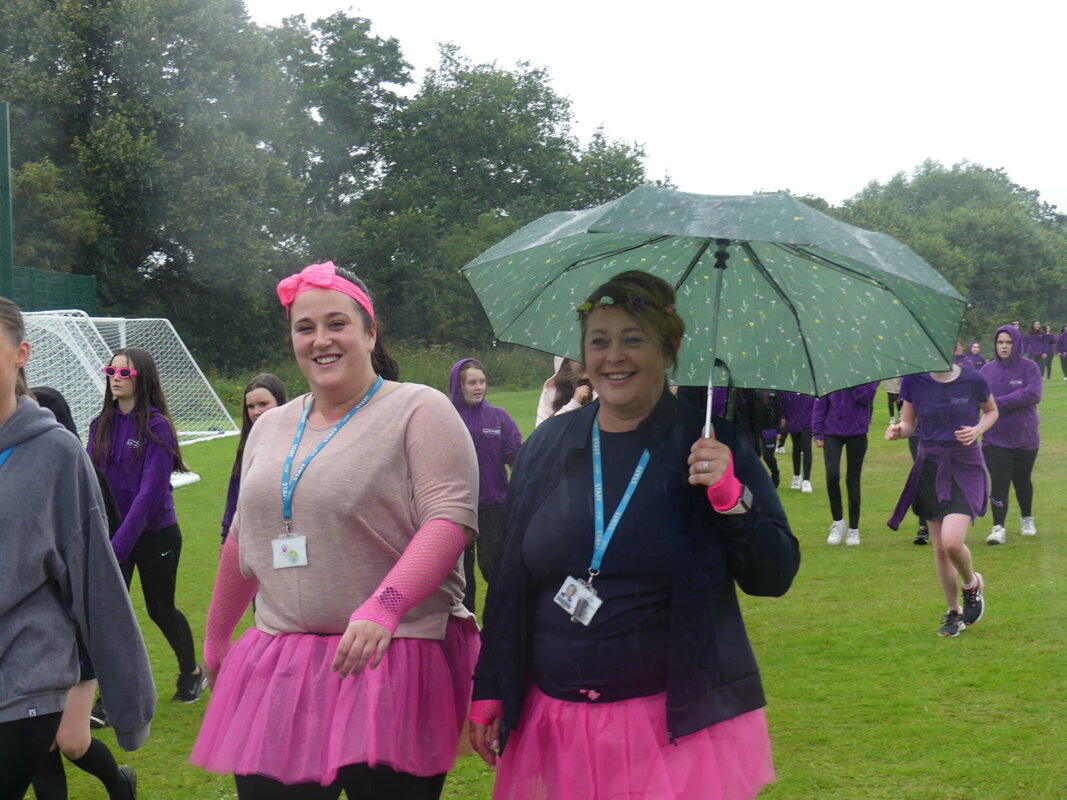 Image of Rainy Race for Life Raises £484