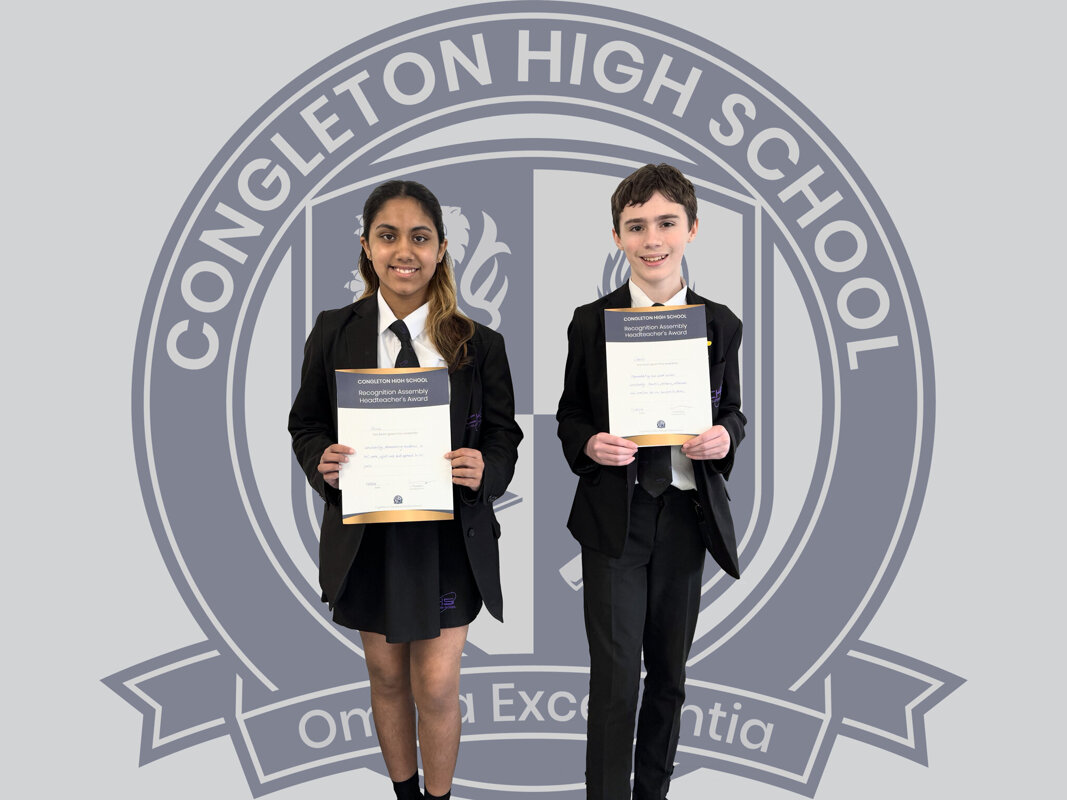 Image of Olivia and Daniel - Our Year 7 Spring Term Headteacher's Award Winners