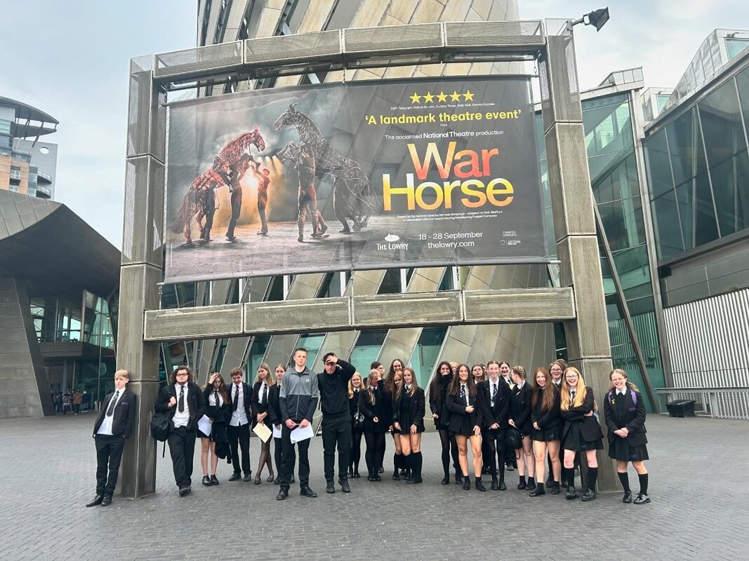 Image of Year 11 GCSE Students Enjoy a "Breathtaking" Performance of War Horse