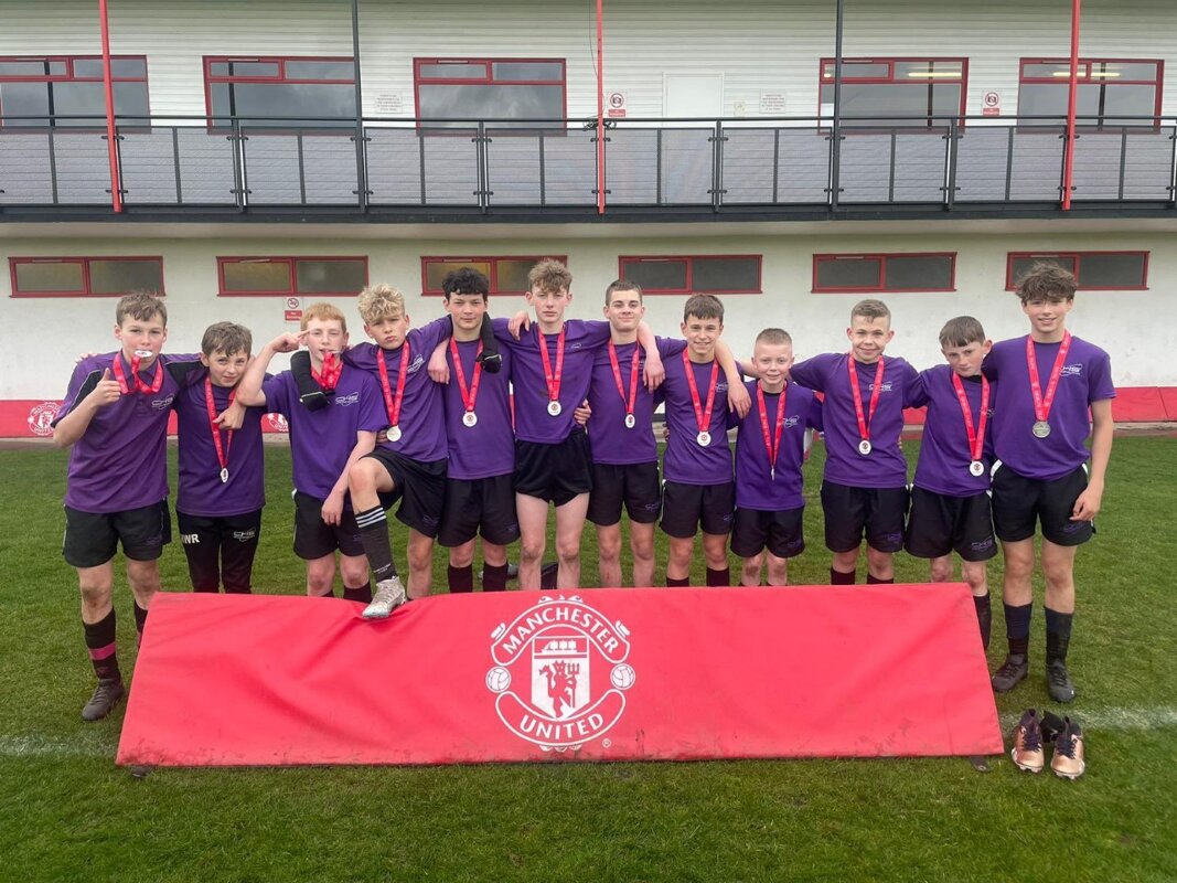 Image of Man United Victory for Year 8 Boys