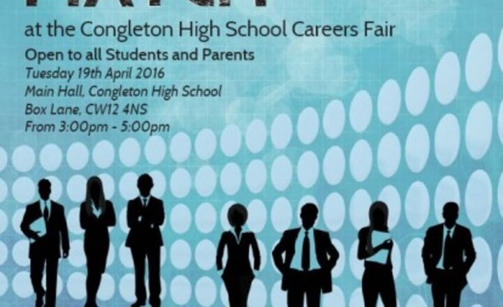 Image of Meet Your Match at the Congleton High School Careers Fair