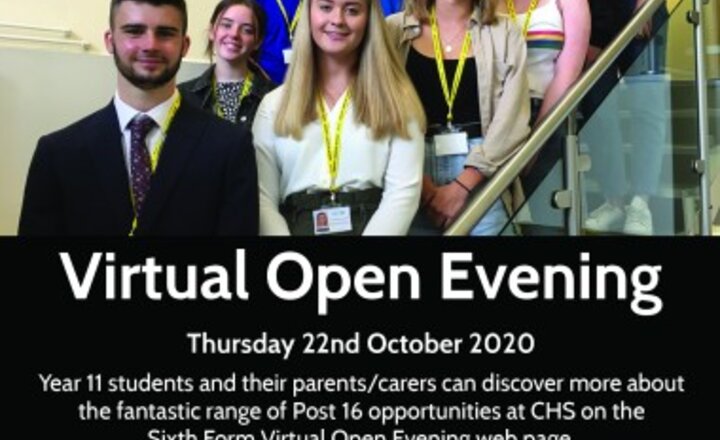 Image of CHS Goes Online to Share Sixth Form Opportunities