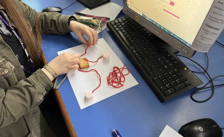 Image of Year 12 Computer Scientists' Tasty Topology Revision!