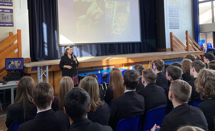 Image of A Powerful and Moving Talk for Year 10