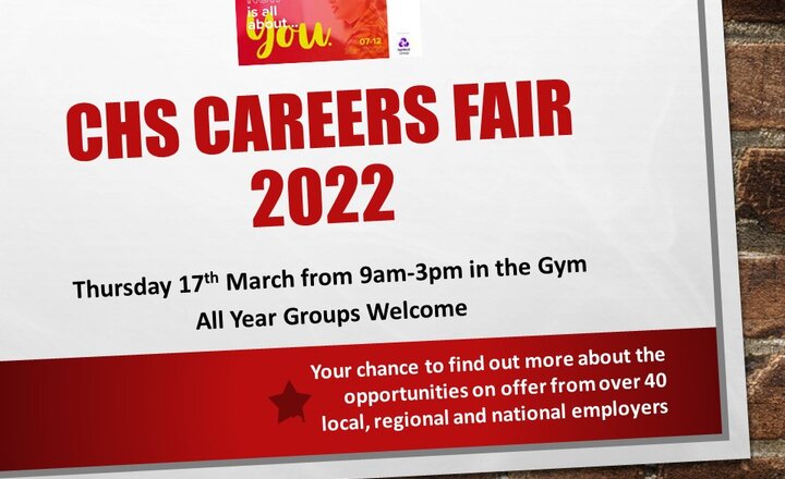 Image of Exhibitors Announced for CHS Careers Fair 