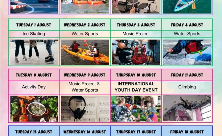 Image of Cheshire East Summer Activities