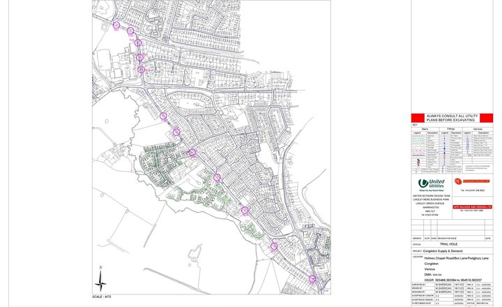 Image of United Utilities Work - Traffic Delays Warning