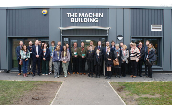 Image of The Machin Building and Hungry Bear Officially Opened